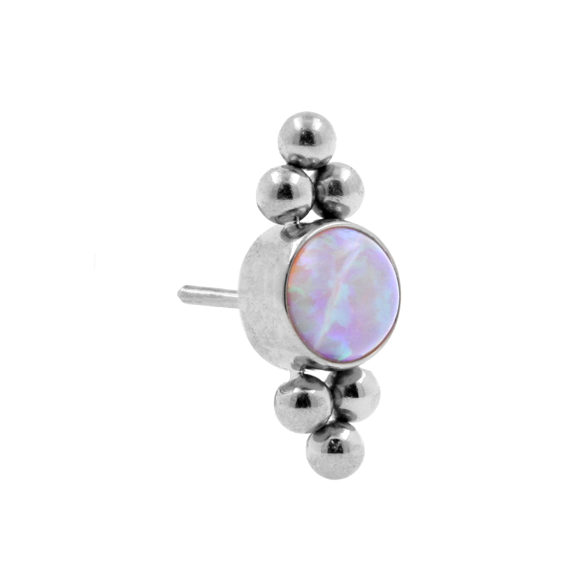 Titanium Opaal Cluster - Pink Opal