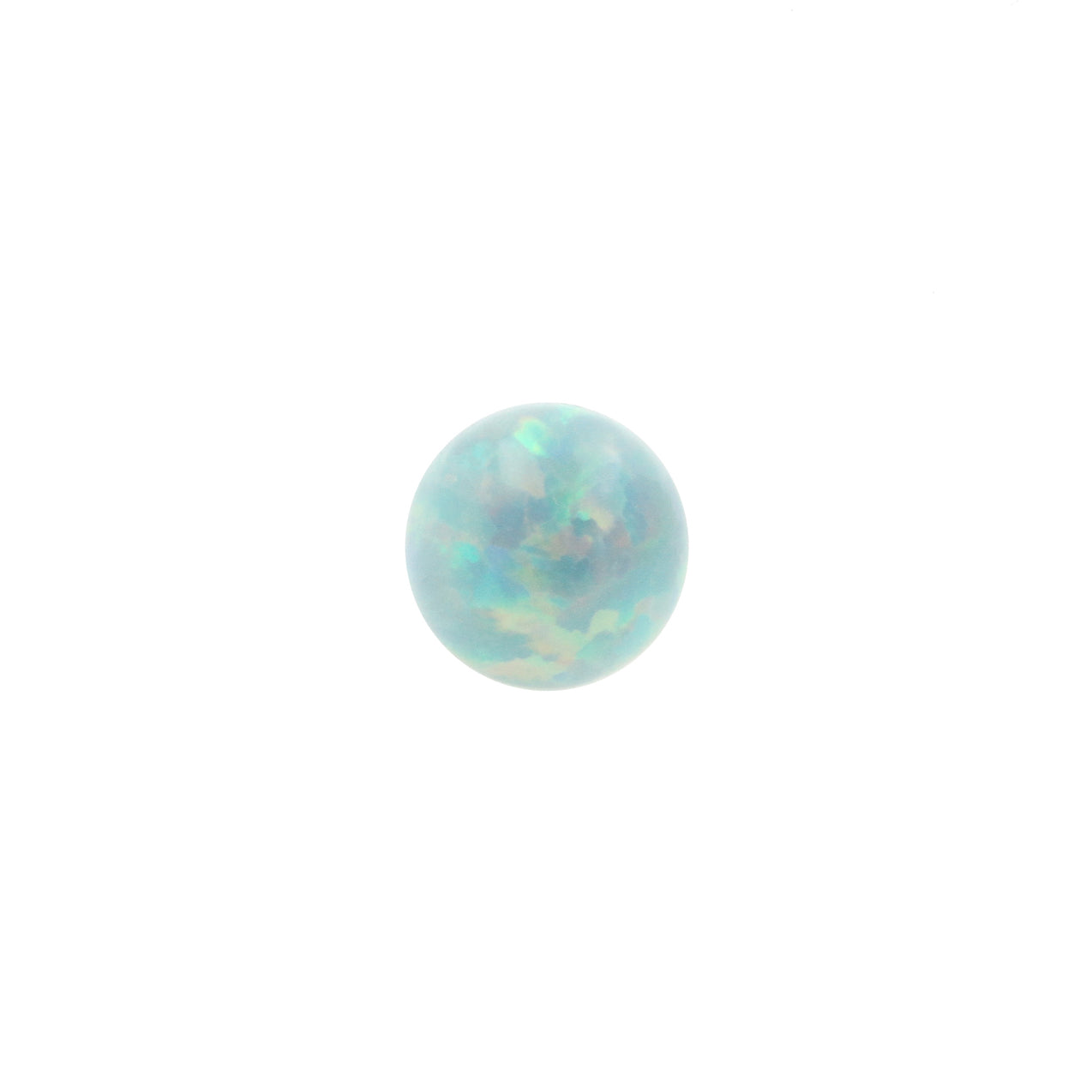 Titanium Opaal Balletje - Light Green Opal