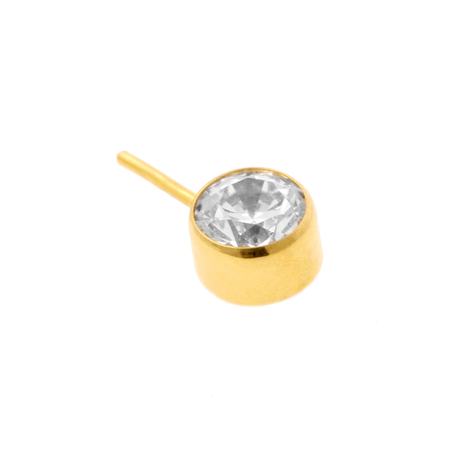 Titanium Zirconia Disc 90 Degrees - Gold