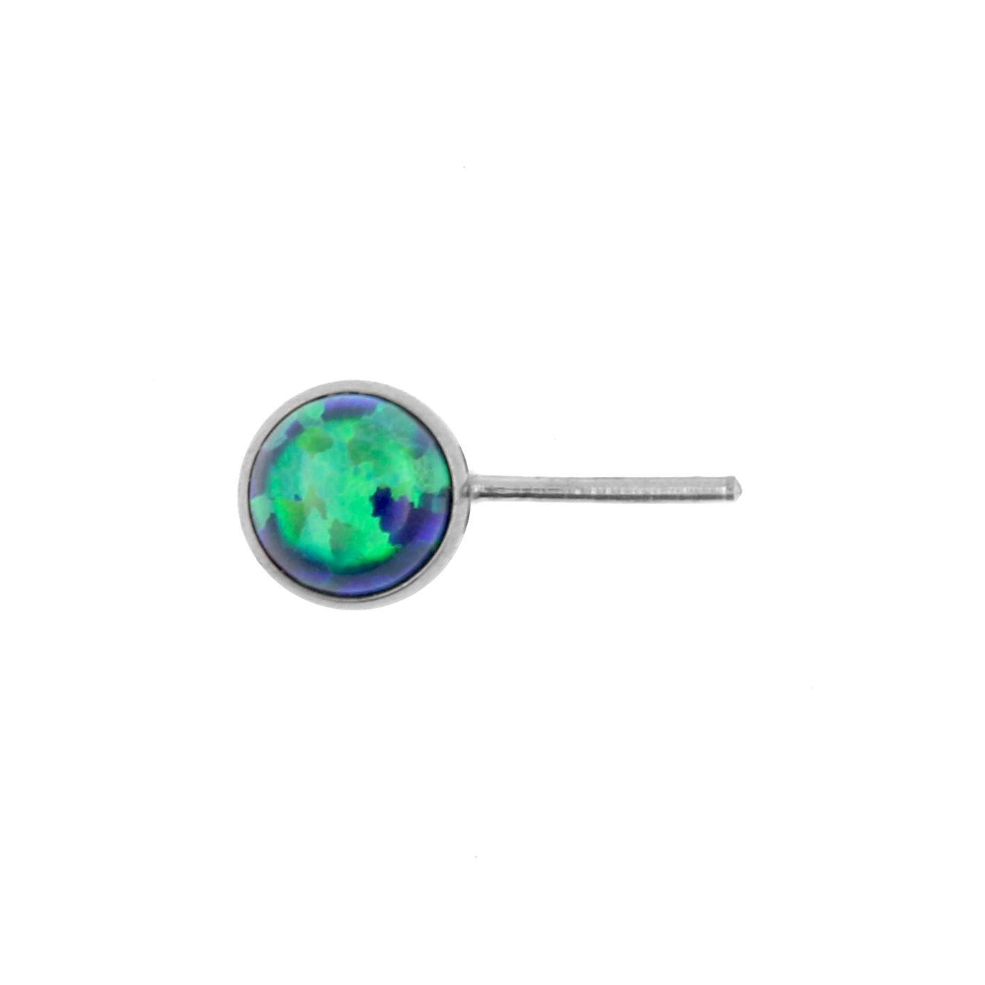 Titanium Opal Disc 90 Degrees - Black Opal