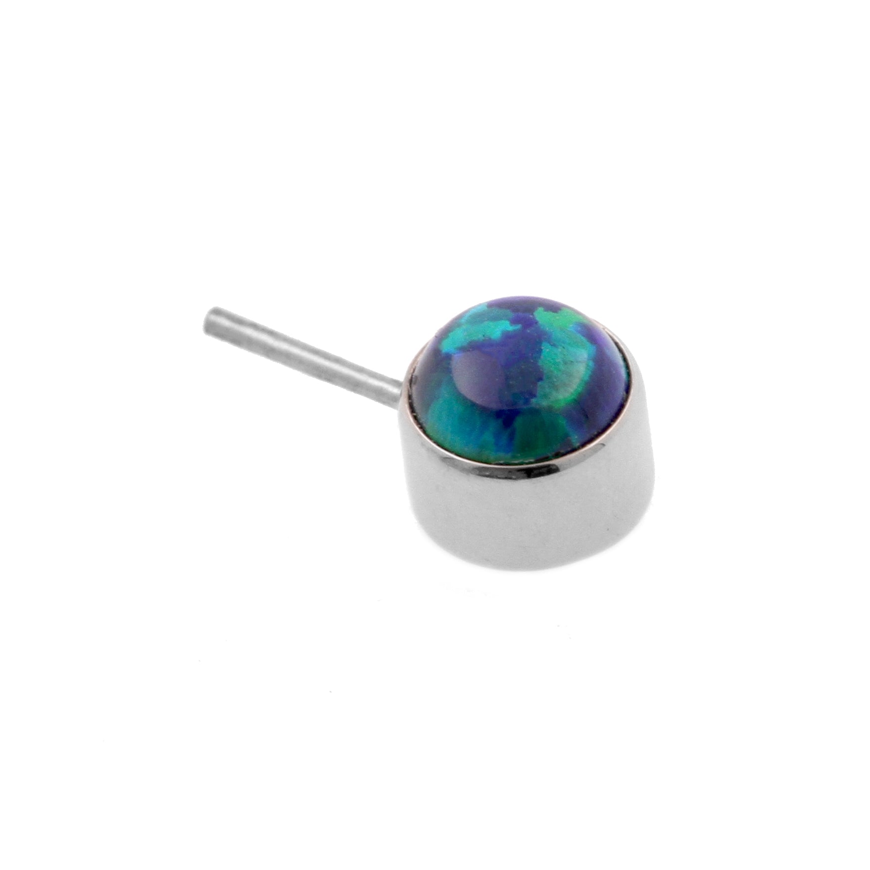 Titanium Opal Disc 90 Degrees - Black Opal