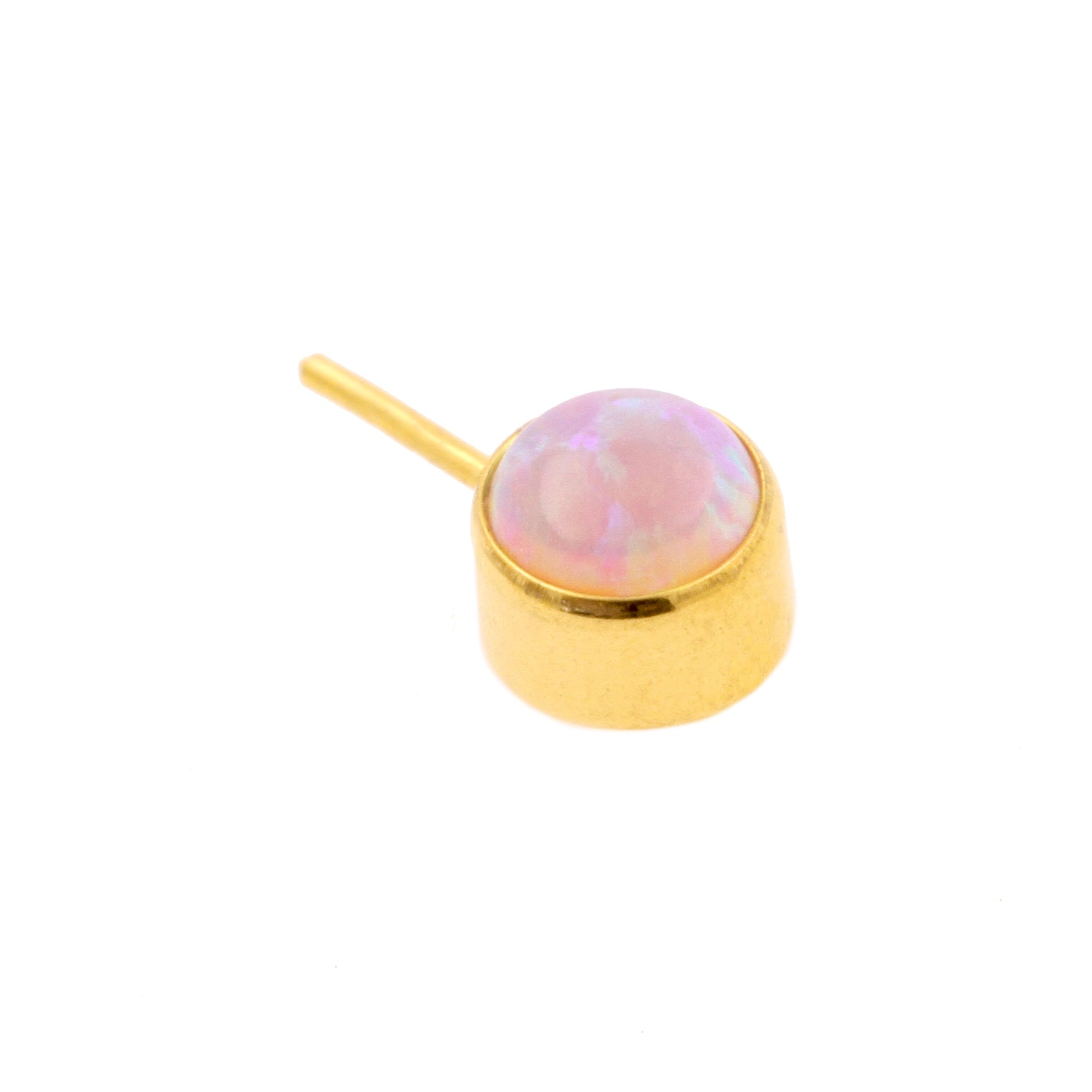 Titanium Opaal Disc 90 graden - Pink Opal