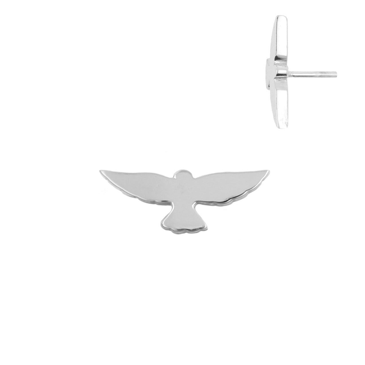 Nikkelvrij Stalen Dove Attachment - Zilver