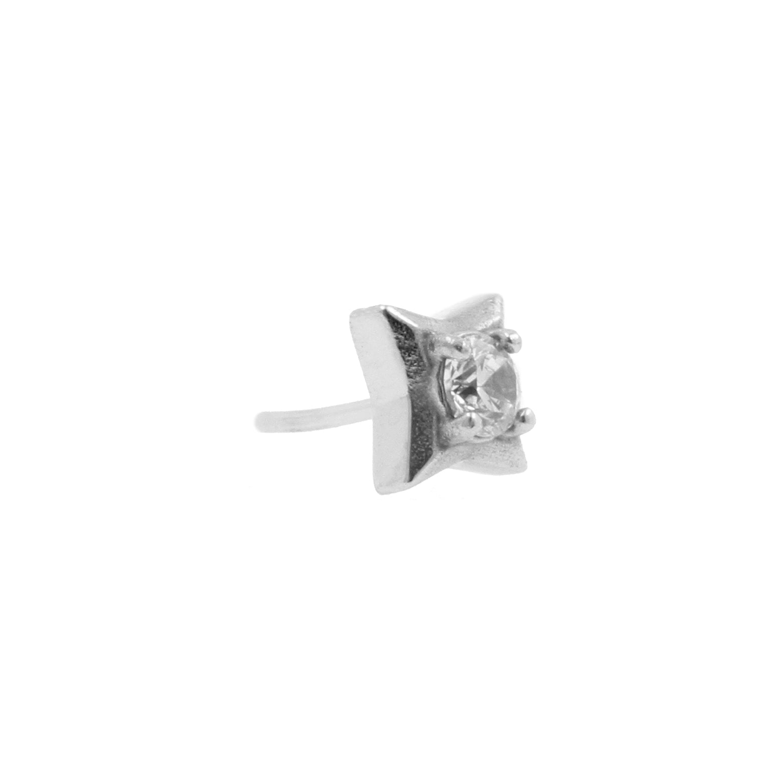 Nickel-Free Stainless Steel Star Attachment - Silver