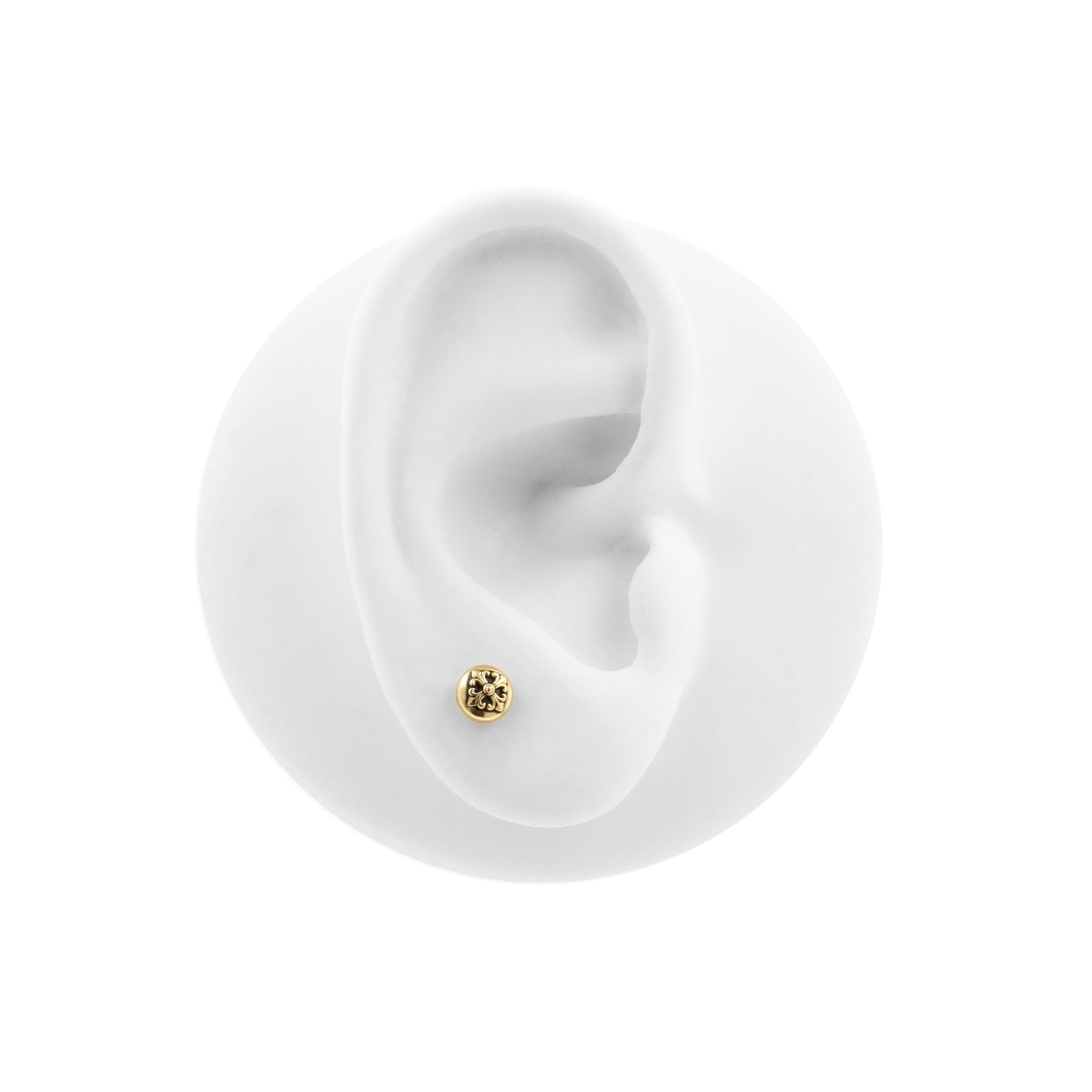 Nikkelvrij Staal Malthezer Kruis  Goud