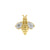 Nickel-Free Stainless Steel Bee Attachment - Gold