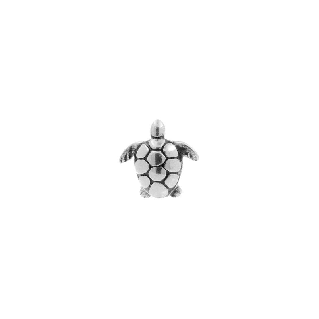 Chirurgisch Stalen Schildpad Top - Zilver