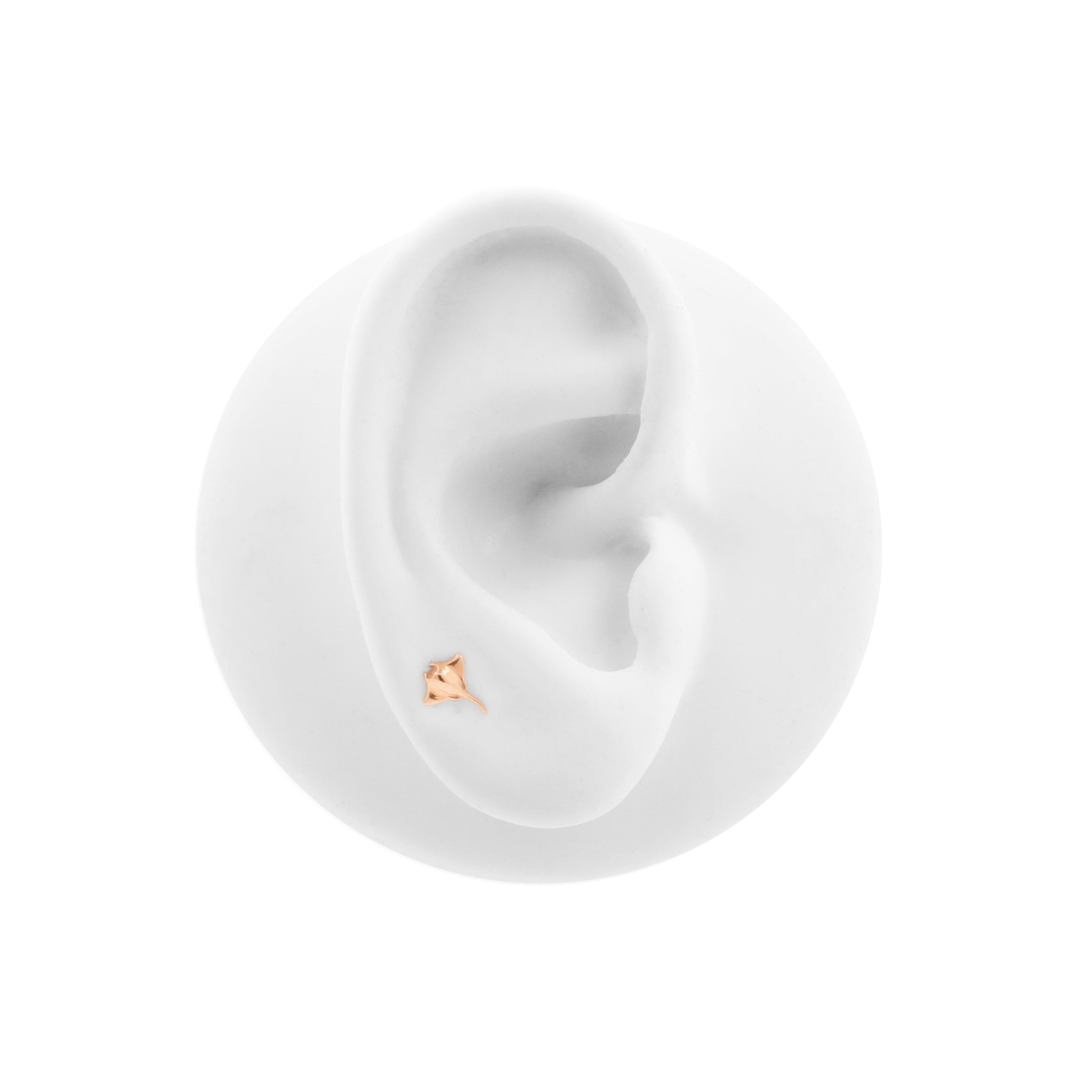 Chirurgisch Stalen Rog Top - Roodgoud