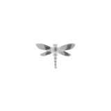 Chirurgisch Stalen Libelle Top - Zilver