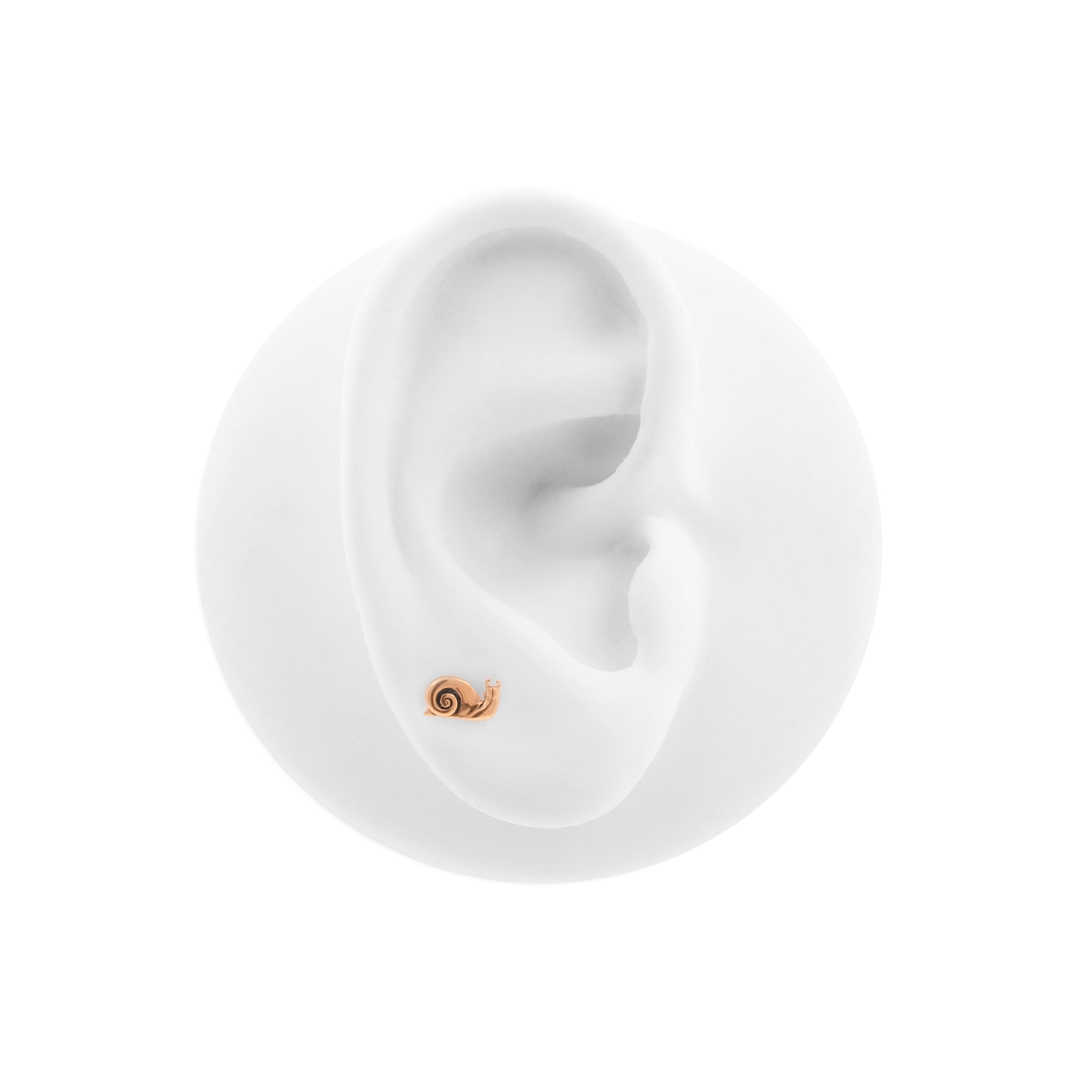 Chirurgisch Stalen Slak Top - Roodgoud
