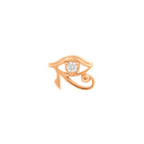 Chirurgisch Stalen Oog van Horus Top - Roodgoud