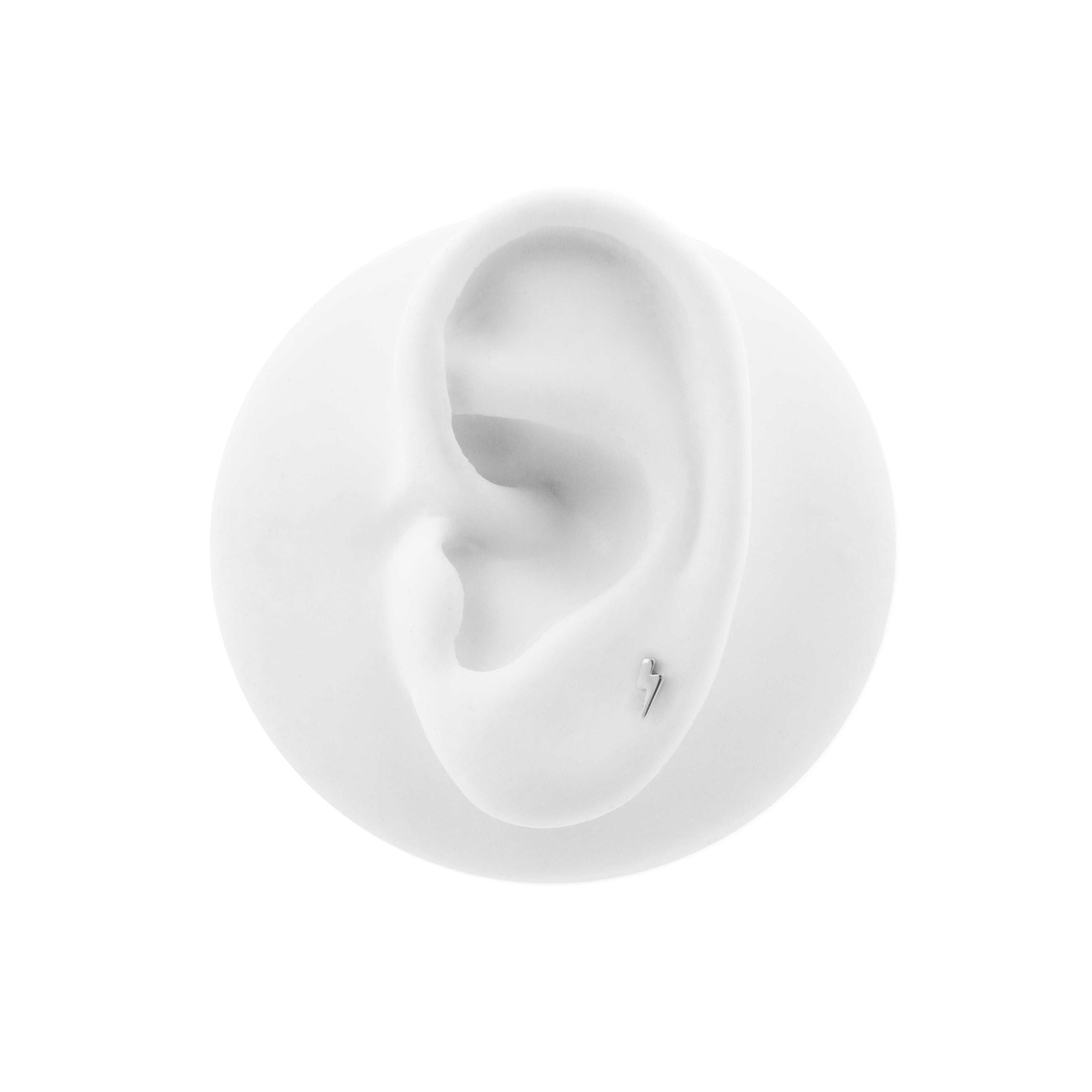 Titanium Threadless Top - Flash Left Silver