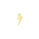 Titanium Threadless Top - Flash Left Gold