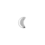 Titanium Threadless Top - Maan Zilver