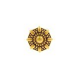 Nickelfreier Edelstahl Sonne Gold