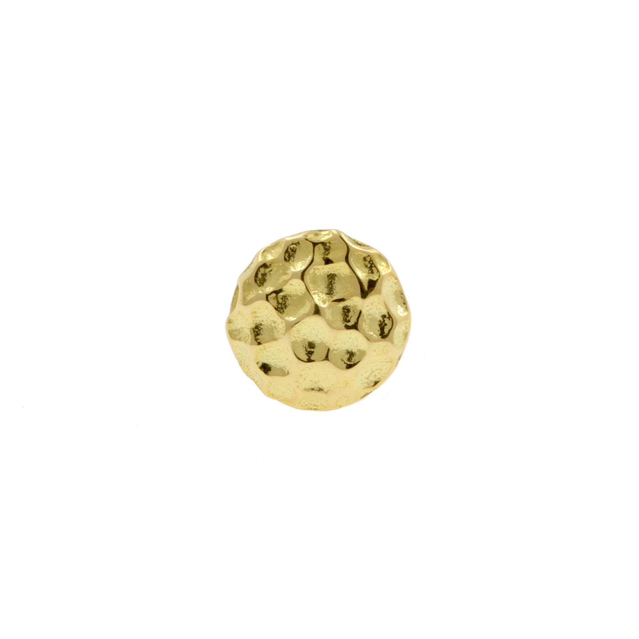 18 Karat Gold Texture Disc