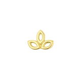 18 Karaats Gouden Three Leaves