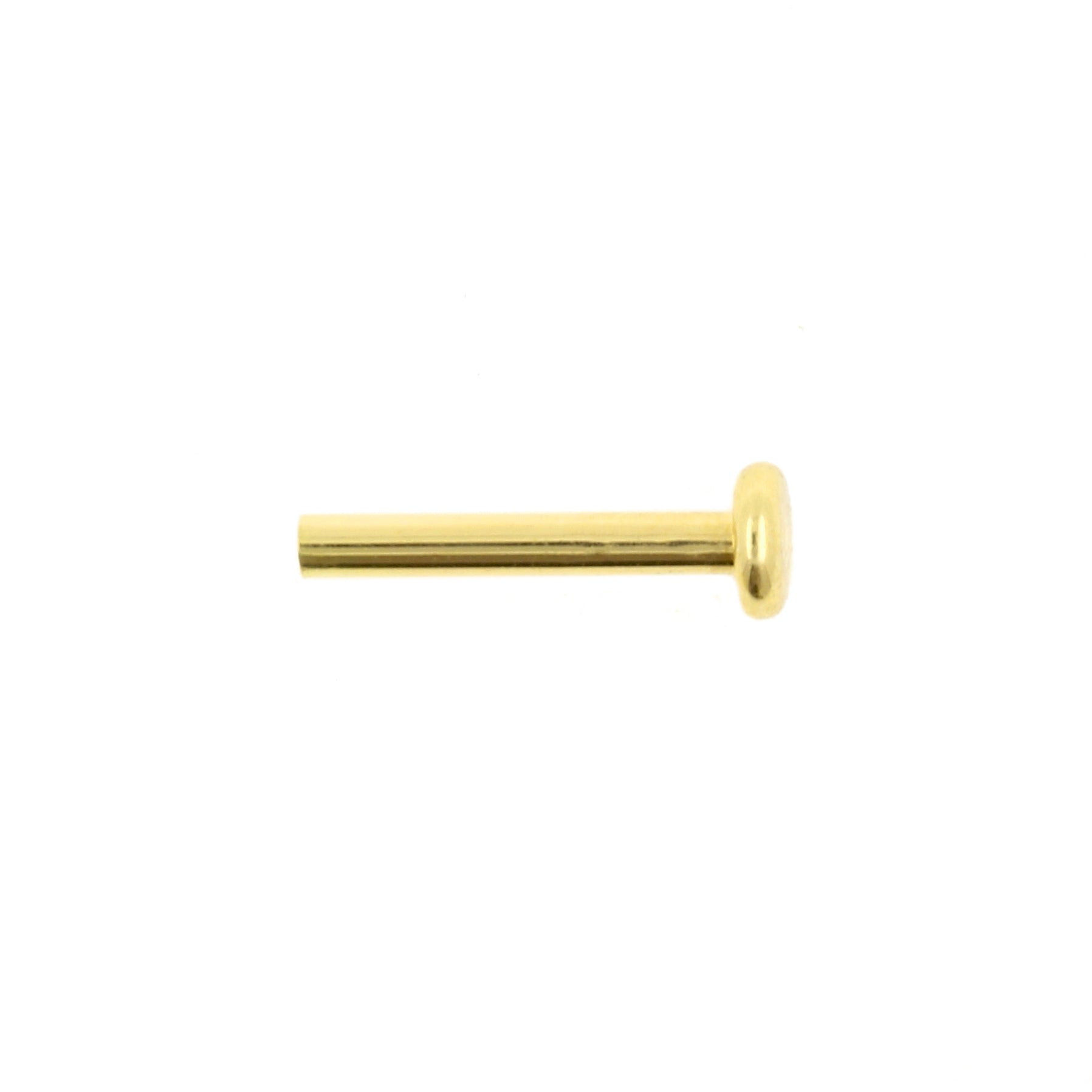 18 Karat Gold Labret Stud