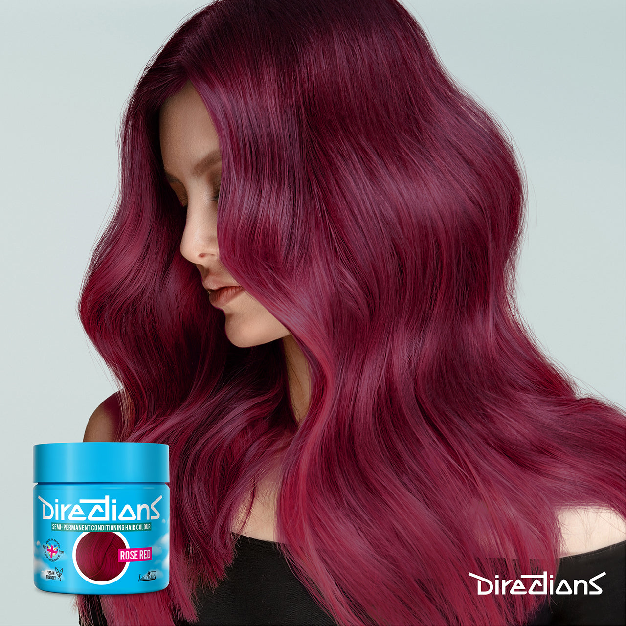 Directions Hair Dye - Rose Red