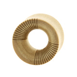 Houten Striped Tunnels - Crocodile Licht Bruin