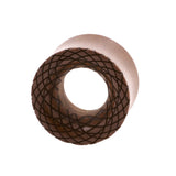 Houten Snakeskin Tunnels - Sawo Roodbruin