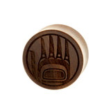 Houten Healing Hand - Sawo Bruin