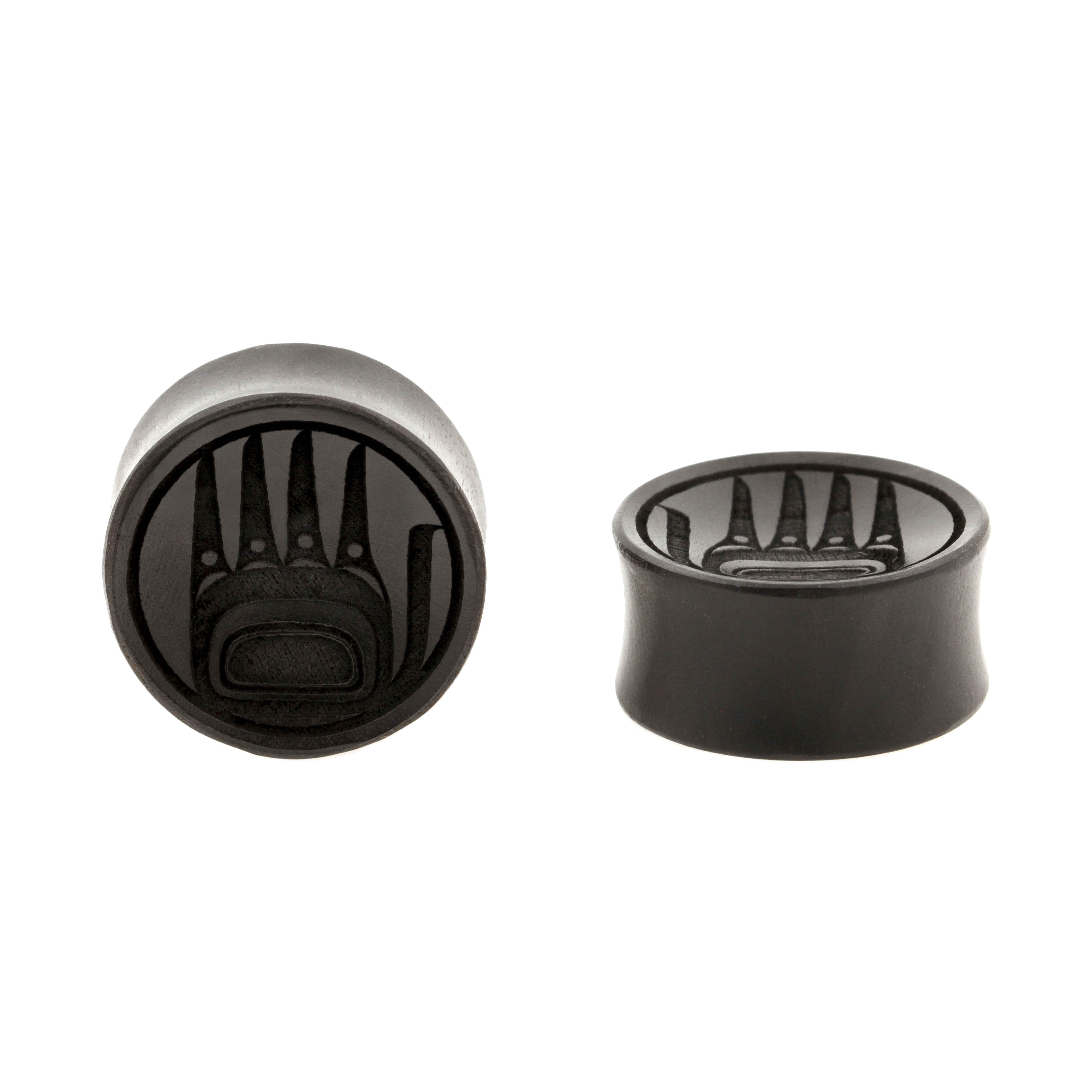 Houten Healing Hand - Areng Zwart