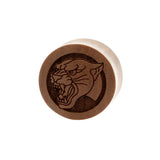 Houten Panther Plugs - Sawo Hout Rood Bruin