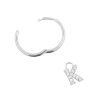 Alphabet Letter Earring - K