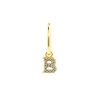 Alphabet Letter Earring - B