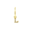 Alphabet Letter Earring - L