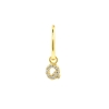 Alphabet Letter Earring - Q