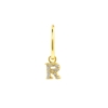 Alphabet Letter Earring - R