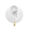 Alphabet Letter Earring - R