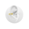 Ear Cuff - Dotted Double Ring