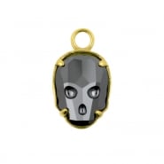 Click Ring Charm - Crystal Skull